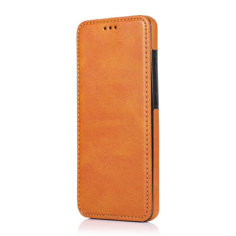 For Samsung Galaxy S20 Knight Magnetic Suction Leather Phone Case