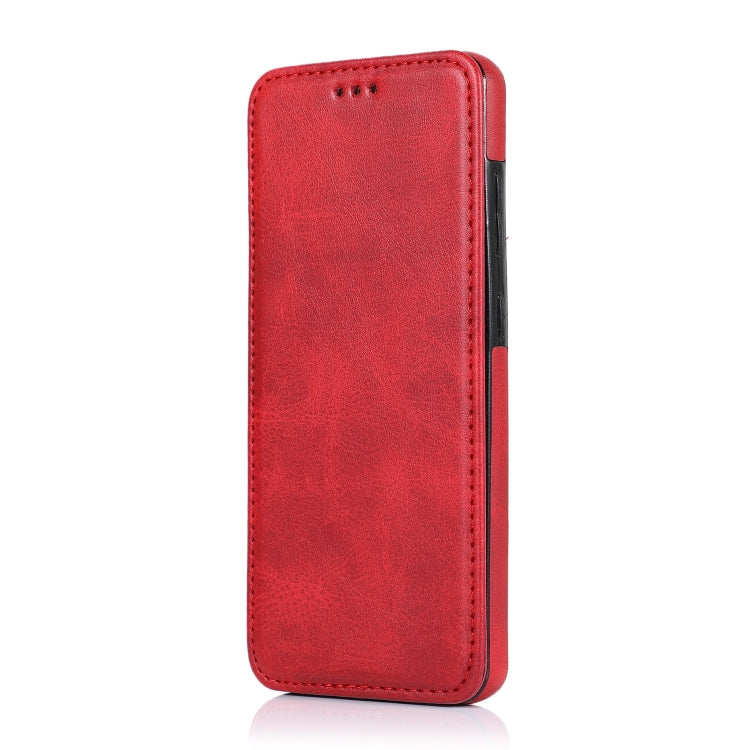 For Samsung Galaxy S20+ Knight Magnetic Suction Leather Phone Case