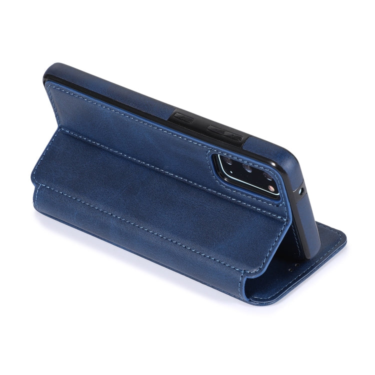 For Samsung Galaxy S20+ Knight Magnetic Suction Leather Phone Case