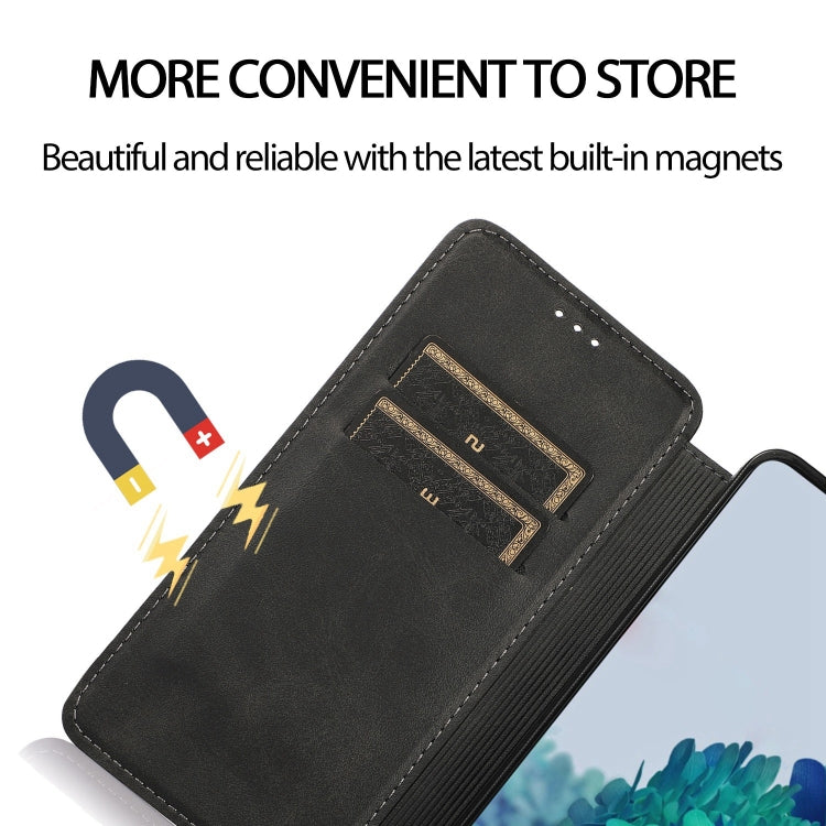 For Samsung Galaxy S20 Ultra Knight Magnetic Suction Leather Phone Case