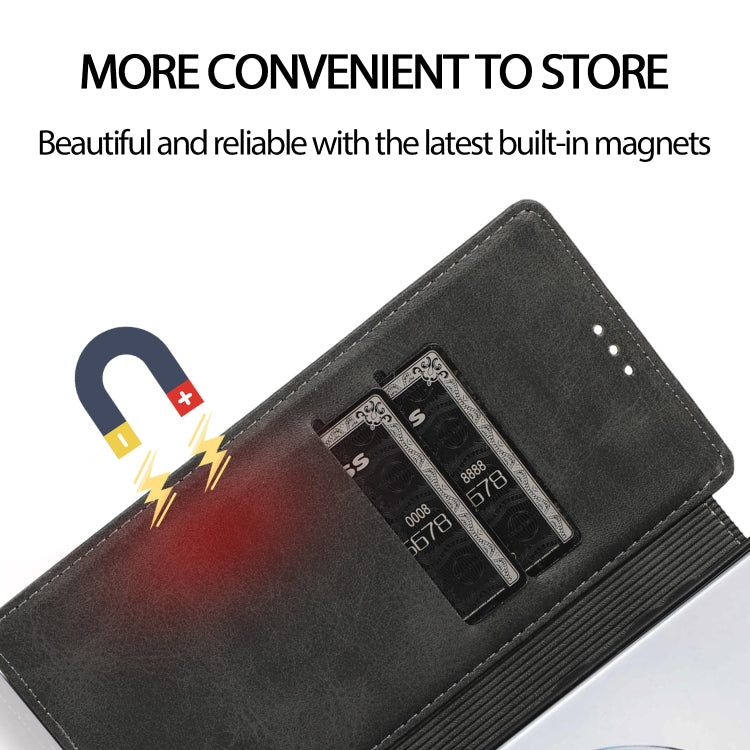 For Samsung Galaxy S10 Knight Magnetic Suction Leather Phone Case