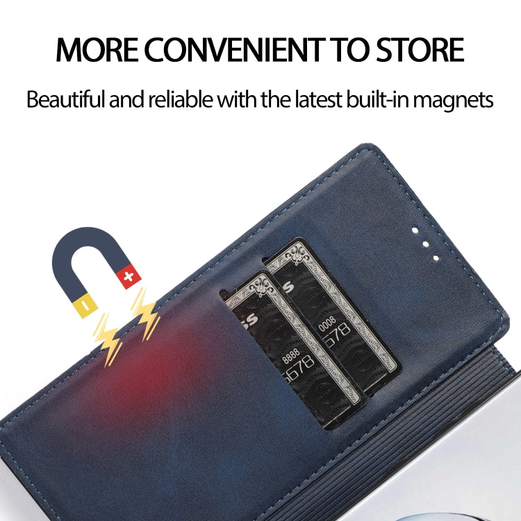 For Samsung Galaxy Note10 Knight Magnetic Suction Leather Phone Case