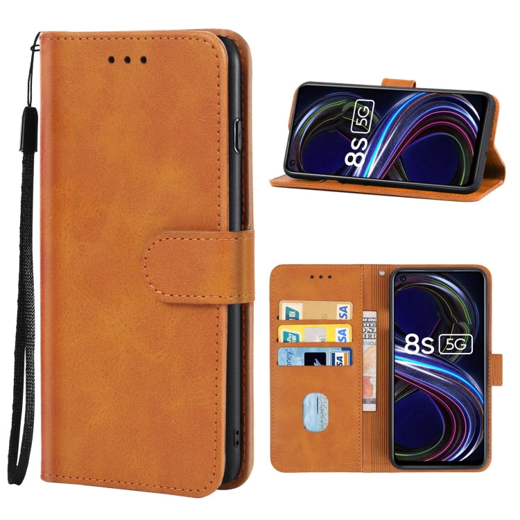 For OPPO Realme 8S 5G Leather Phone Case