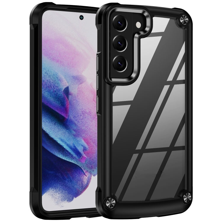 For Samsung Galaxy S21 5G TPU + PC Lens Protection Phone Case