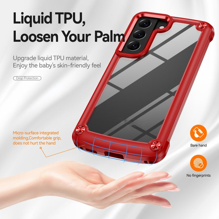 For Samsung Galaxy S21 5G TPU + PC Lens Protection Phone Case