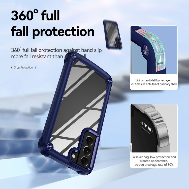 For Samsung Galaxy S21 5G TPU + PC Lens Protection Phone Case