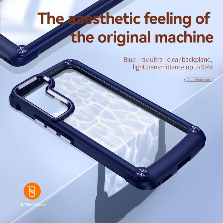 For Samsung Galaxy S21 5G TPU + PC Lens Protection Phone Case