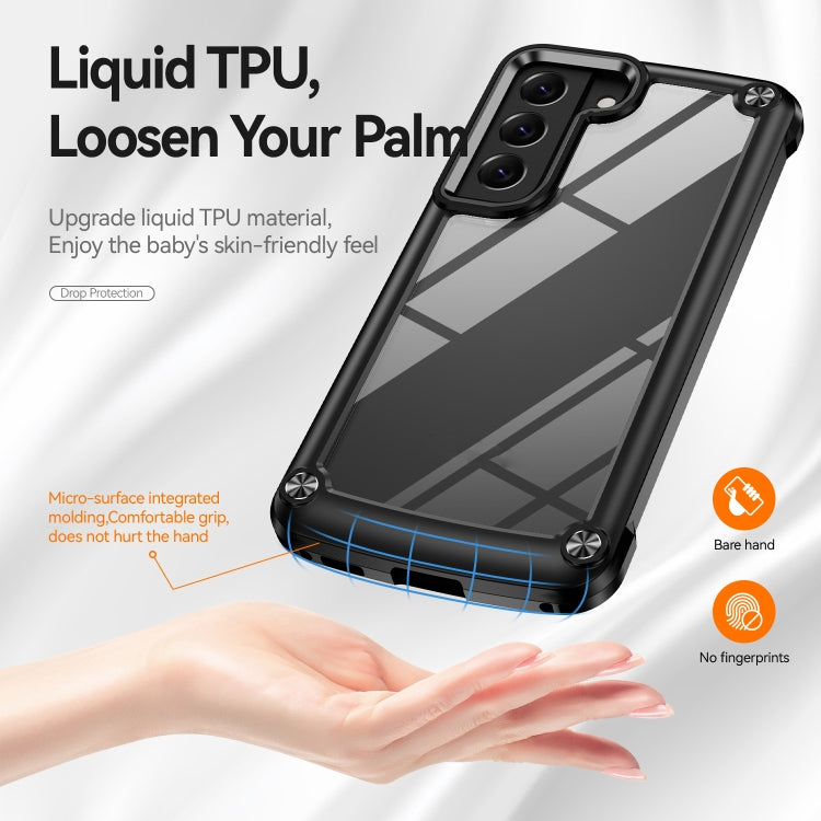For Samsung Galaxy S21+ 5G TPU + PC Lens Protection Phone Case