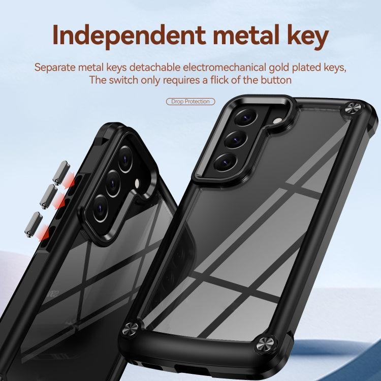 For Samsung Galaxy S21+ 5G TPU + PC Lens Protection Phone Case