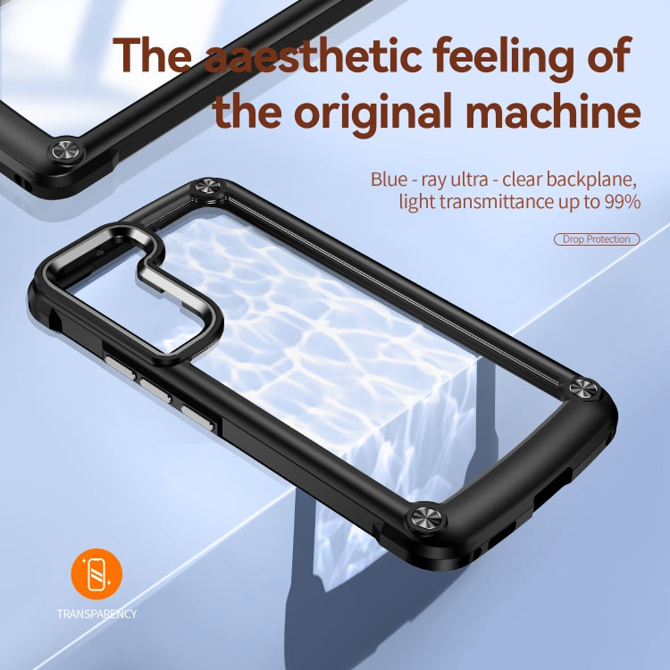 For Samsung Galaxy S21+ 5G TPU + PC Lens Protection Phone Case