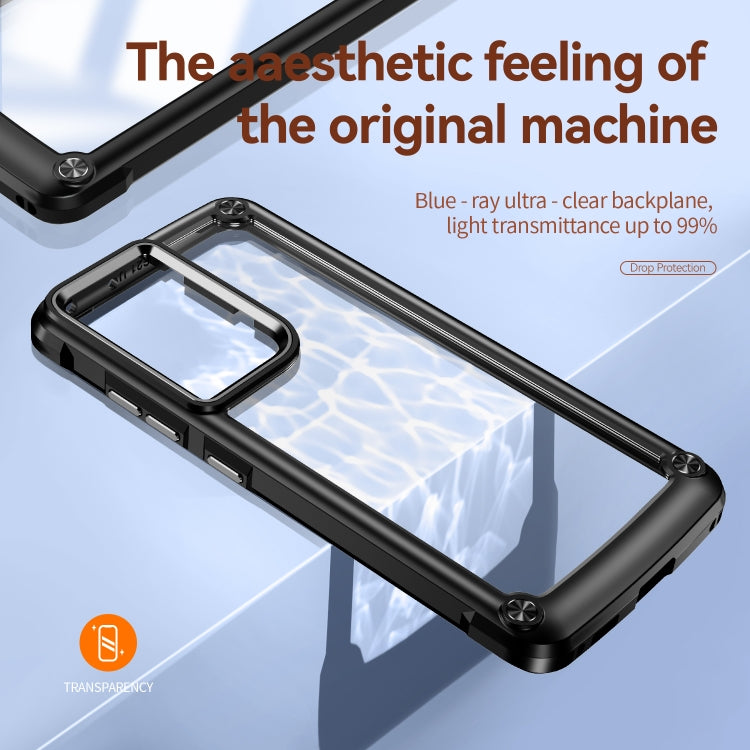 For Samsung Galaxy S21 Ultra 5G TPU + PC Lens Protection Phone Case