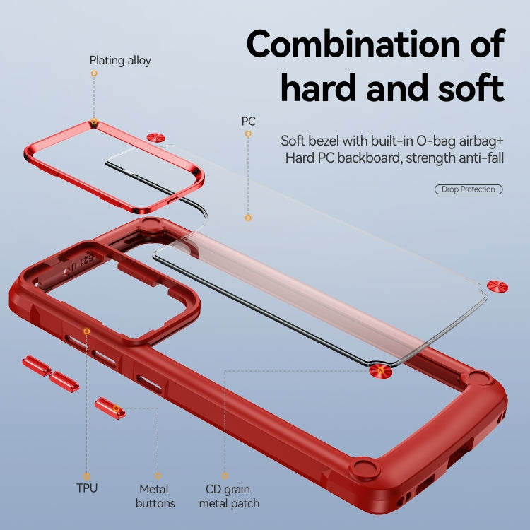 For Samsung Galaxy S21 Ultra 5G TPU + PC Lens Protection Phone Case