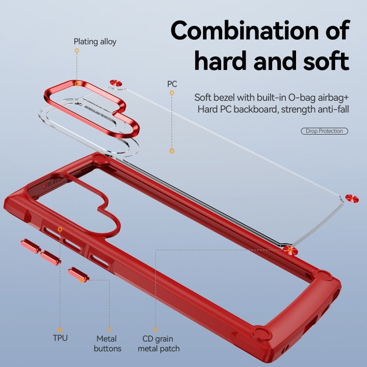 For Samsung Galaxy S22 Ultra 5G TPU + PC Lens Protection Phone Case