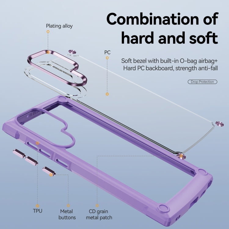 For Samsung Galaxy S22 Ultra 5G TPU + PC Lens Protection Phone Case