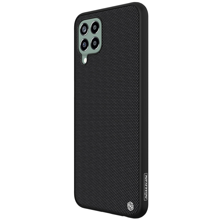For Samsung Galaxy M33 5G NILLKIN 3D Texture Nylon Fiber PC+TPU Phone Case(Black)