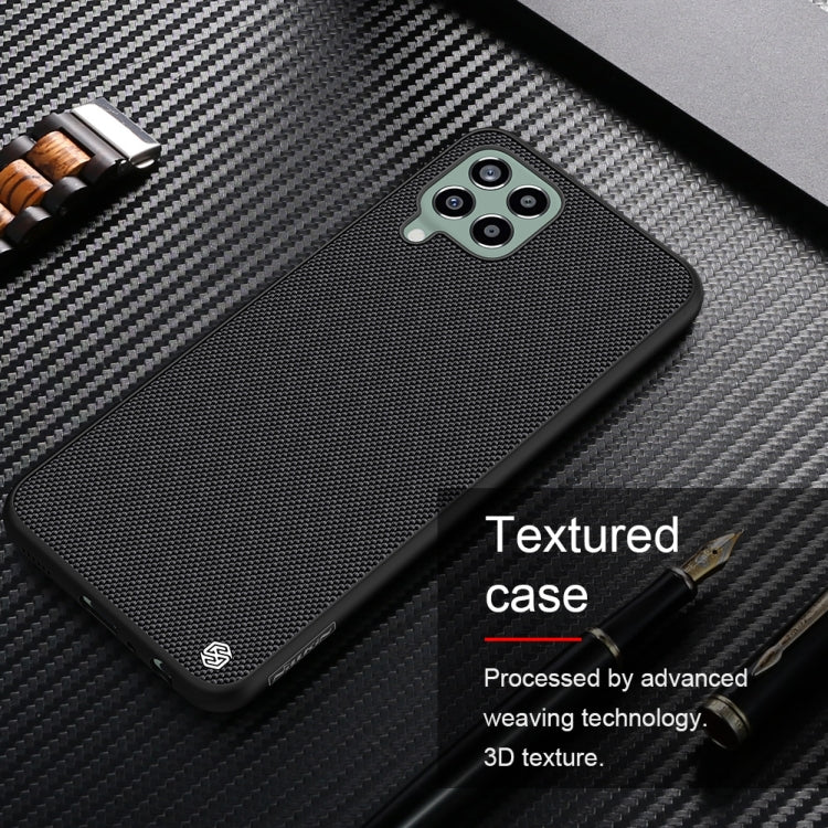 For Samsung Galaxy M33 5G NILLKIN 3D Texture Nylon Fiber PC+TPU Phone Case(Black)