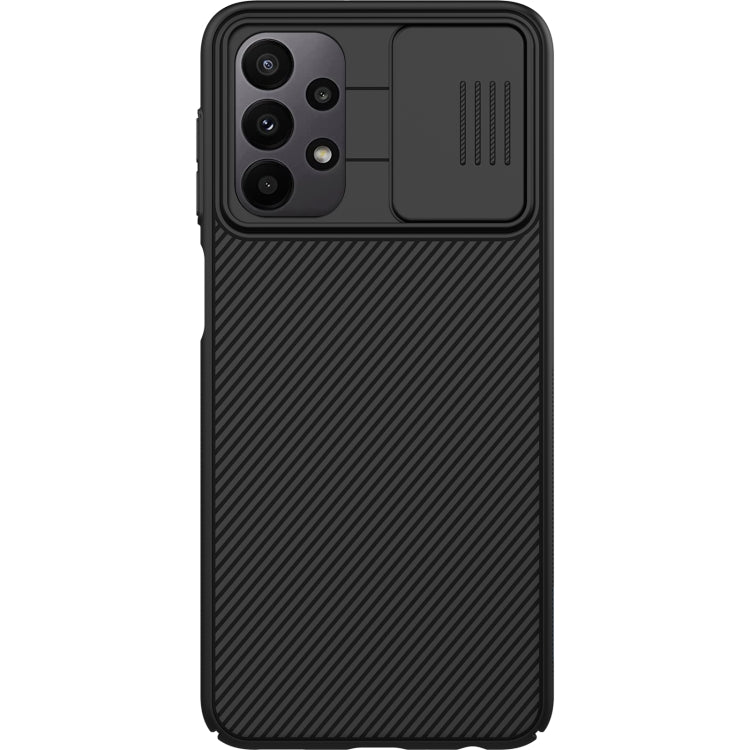For Samsung Galaxy A23 4G NILLKIN Black Mirror Series Camshield PC Phone Case