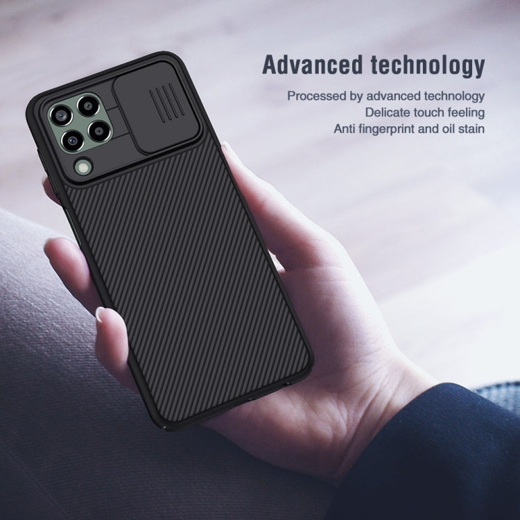 For Samsung Galaxy M33 NILLKIN Black Mirror Series Camshield PC Phone Case