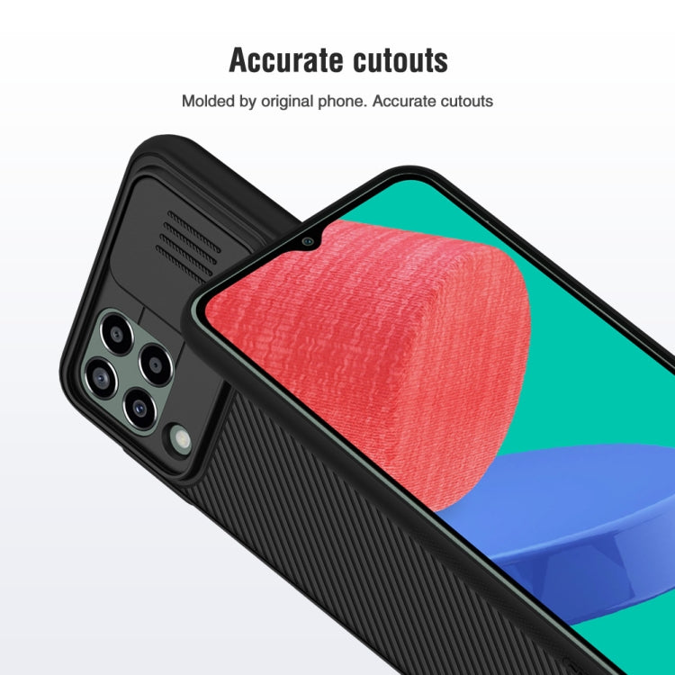 For Samsung Galaxy M33 NILLKIN Black Mirror Series Camshield PC Phone Case