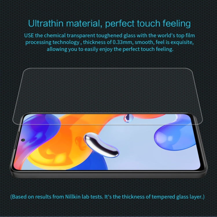 For Xiaomi Redmi Note 11 Pro / 11 Pro 5G NILLKIN H 0.33mm 9H Explosion-proof Tempered Glass Film