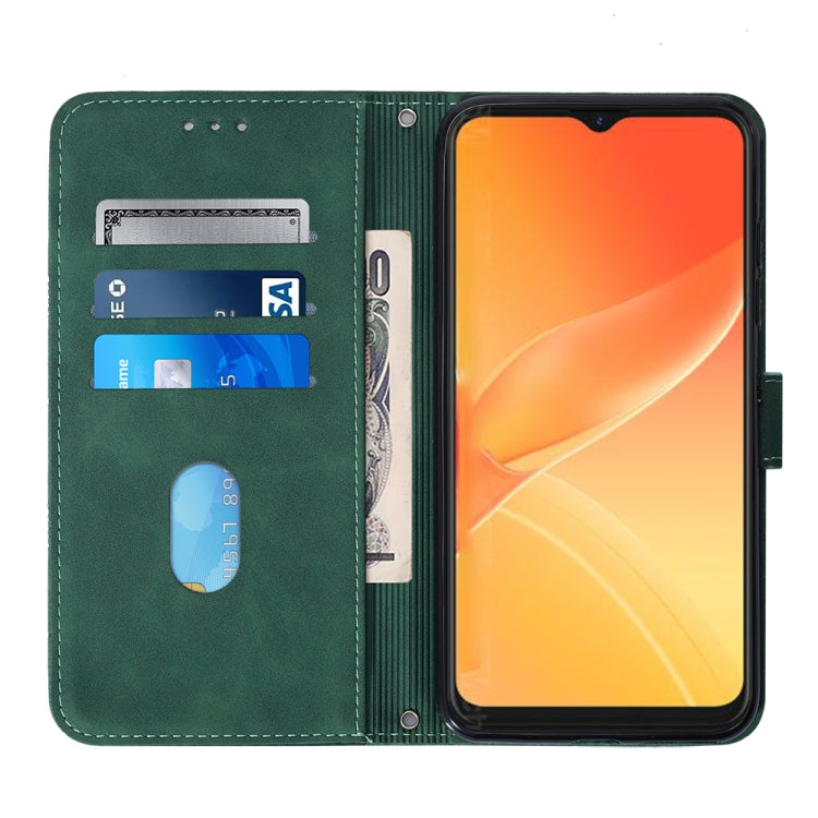 For Itel P37/Vision 2S/P651L Crossbody 3D Embossed Flip Leather Phone Case