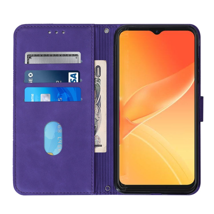 For Itel P37/Vision 2S/P651L Crossbody 3D Embossed Flip Leather Phone Case