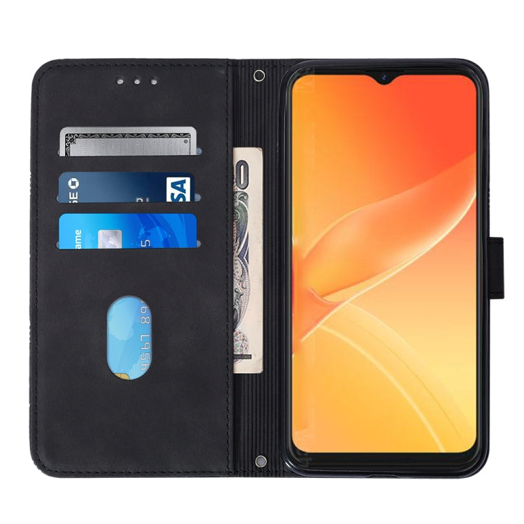 For Itel P37/Vision 2S/P651L Crossbody 3D Embossed Flip Leather Phone Case
