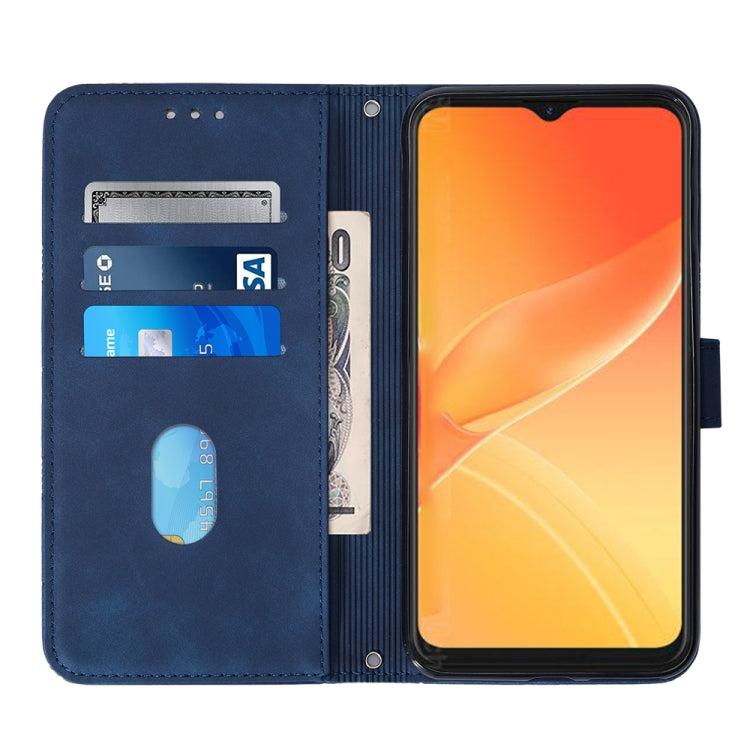 For Itel P37/Vision 2S/P651L Crossbody 3D Embossed Flip Leather Phone Case