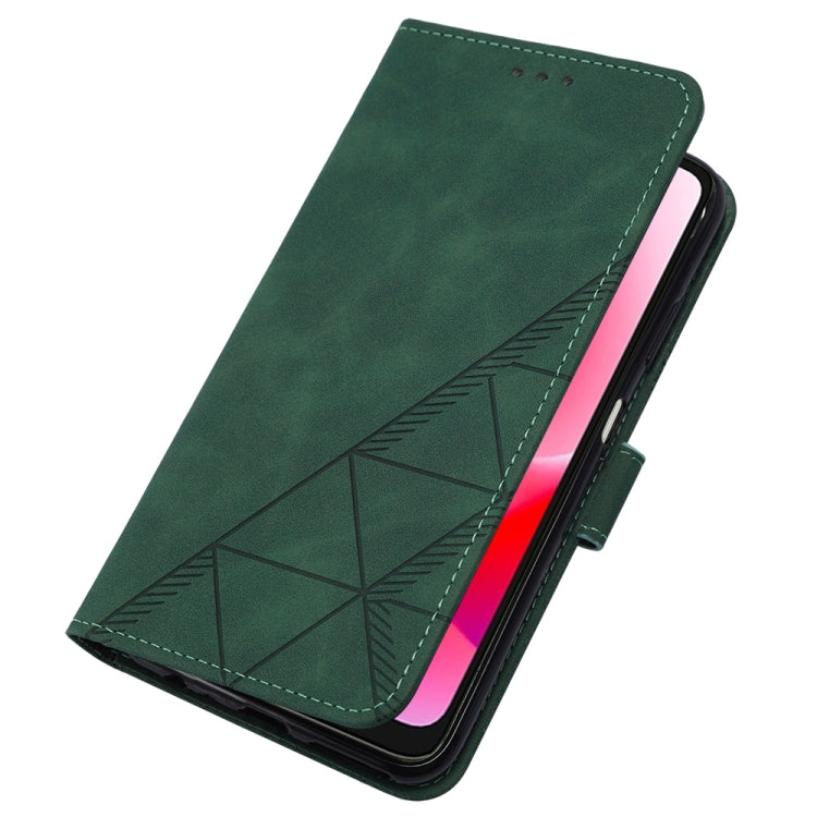 For Motorola Moto G 5G 2022 Crossbody 3D Embossed Flip Leather Phone Case