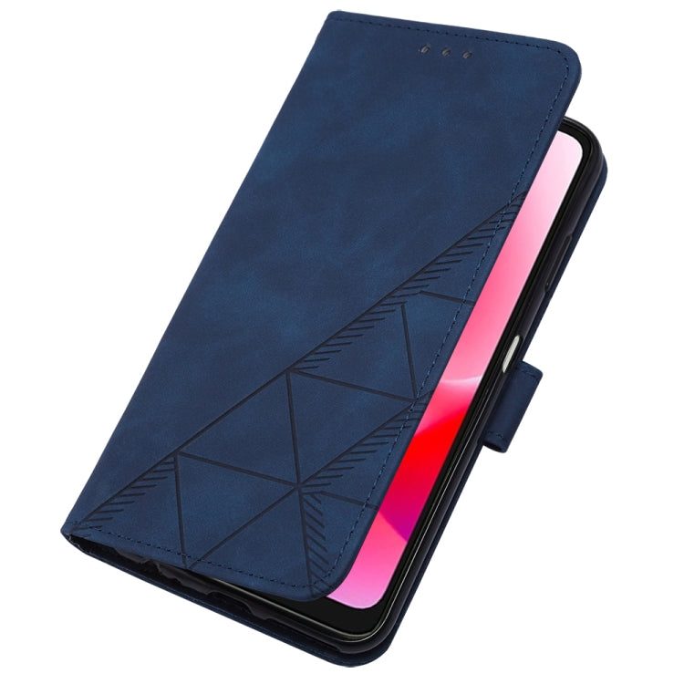 For Motorola Moto G 5G 2022 Crossbody 3D Embossed Flip Leather Phone Case