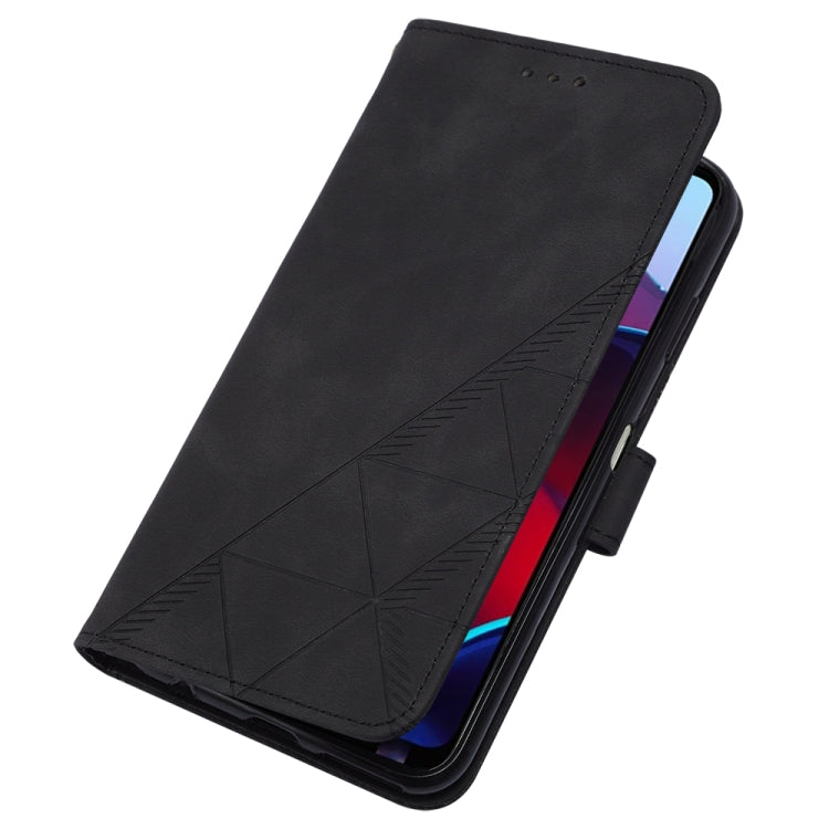 For Motorola Moto G Stylus 4G 2022 Crossbody 3D Embossed Flip Leather Phone Case