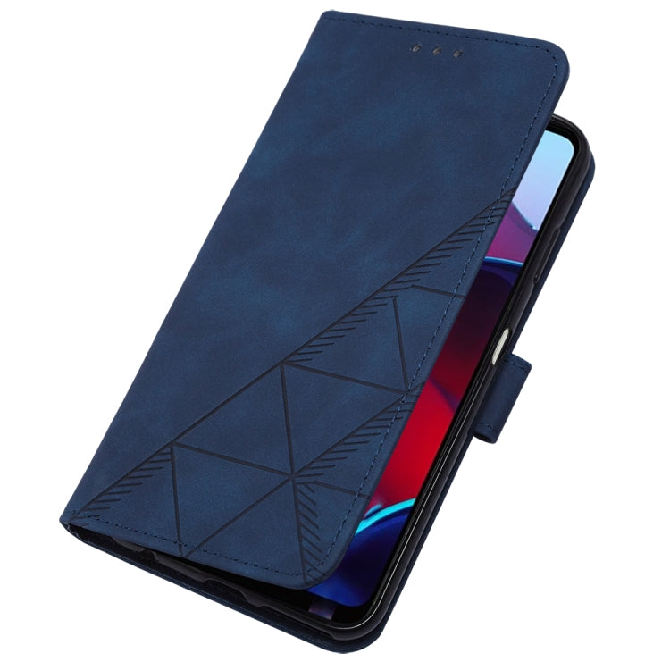 For Motorola Moto G Stylus 4G 2022 Crossbody 3D Embossed Flip Leather Phone Case