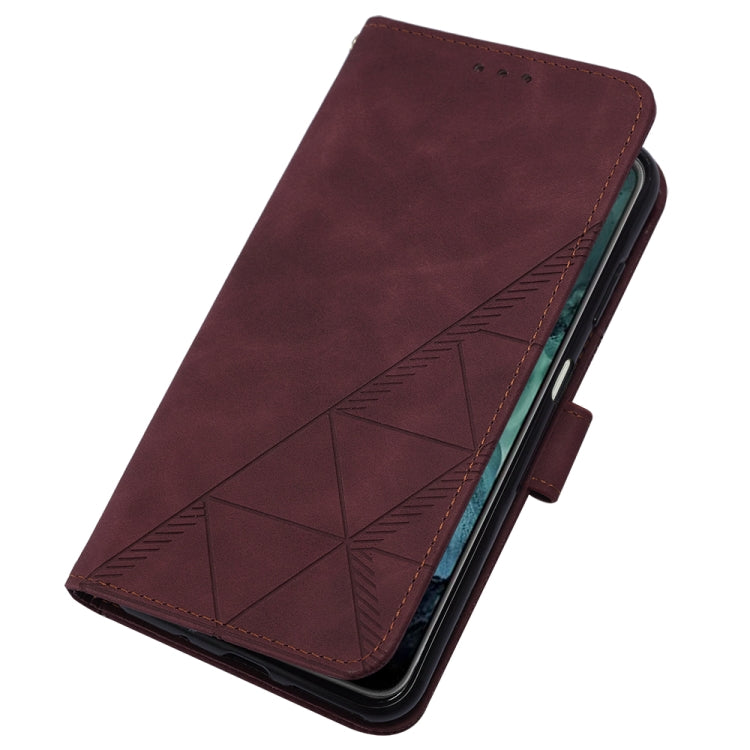 For Nokia G21/G11 Crossbody 3D Embossed Flip Leather Phone Case