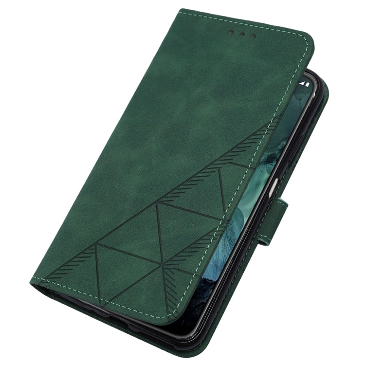For Nokia G21/G11 Crossbody 3D Embossed Flip Leather Phone Case