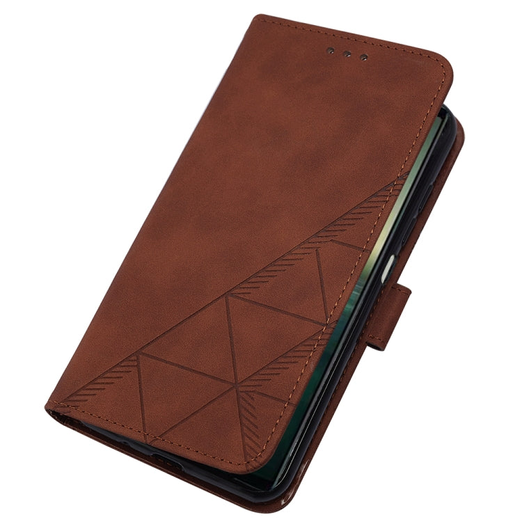 For Sony Xperia 1 IV Crossbody 3D Embossed Flip Leather Phone Case