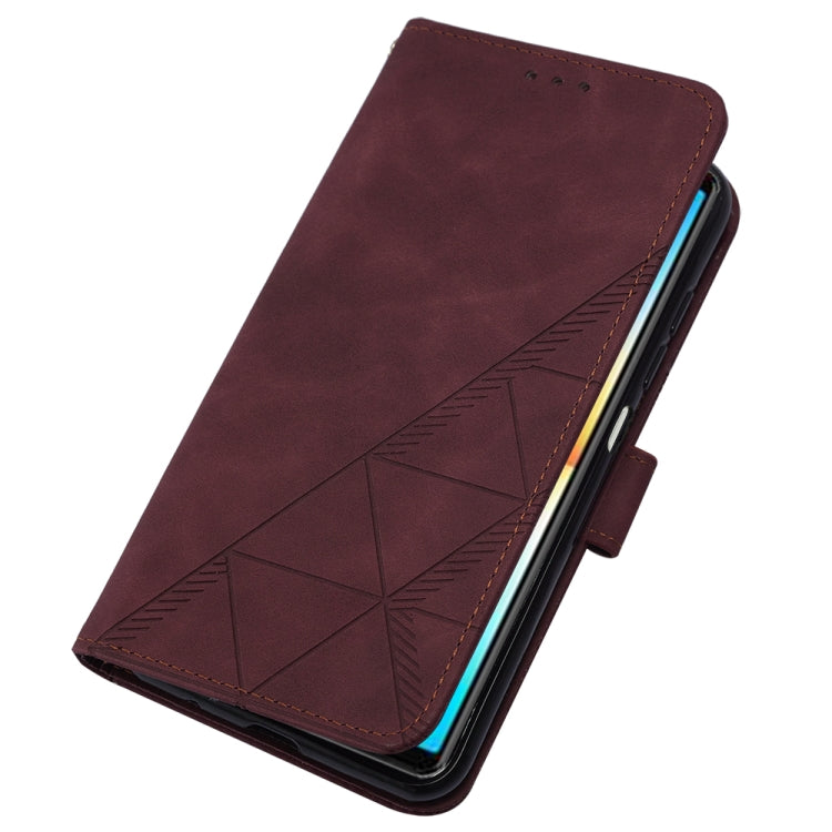 For Sony Xperia 10 IV Crossbody 3D Embossed Flip Leather Phone Case
