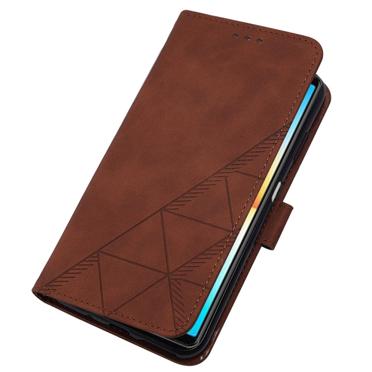 For Sony Xperia ACE III Crossbody 3D Embossed Flip Leather Phone Case