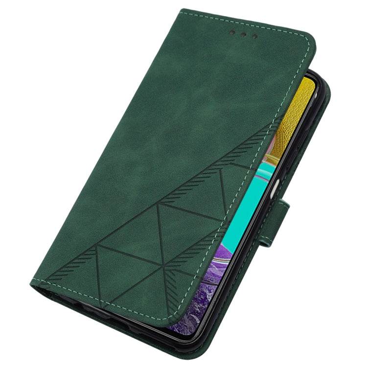 For Samsung Galaxy M33 5G Global Crossbody 3D Embossed Flip Leather Phone Case