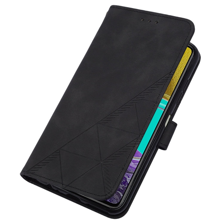 For Samsung Galaxy M33 5G Global Crossbody 3D Embossed Flip Leather Phone Case
