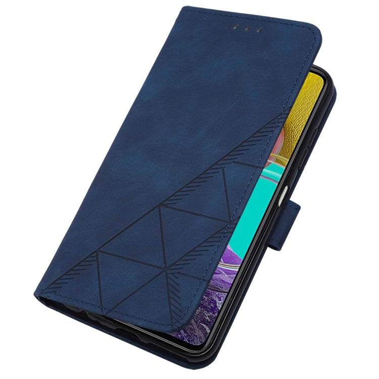 For Samsung Galaxy M53 5G Crossbody 3D Embossed Flip Leather Phone Case