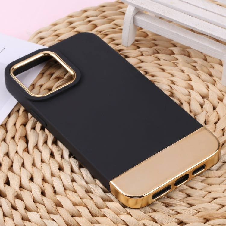 For iPhone 13 TPU + Electroplated PC Phone Case
