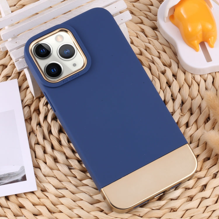 For iPhone 11 Pro Max TPU + Electroplated PC Phone Case