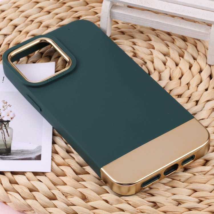 For iPhone 11 Pro Max TPU + Electroplated PC Phone Case