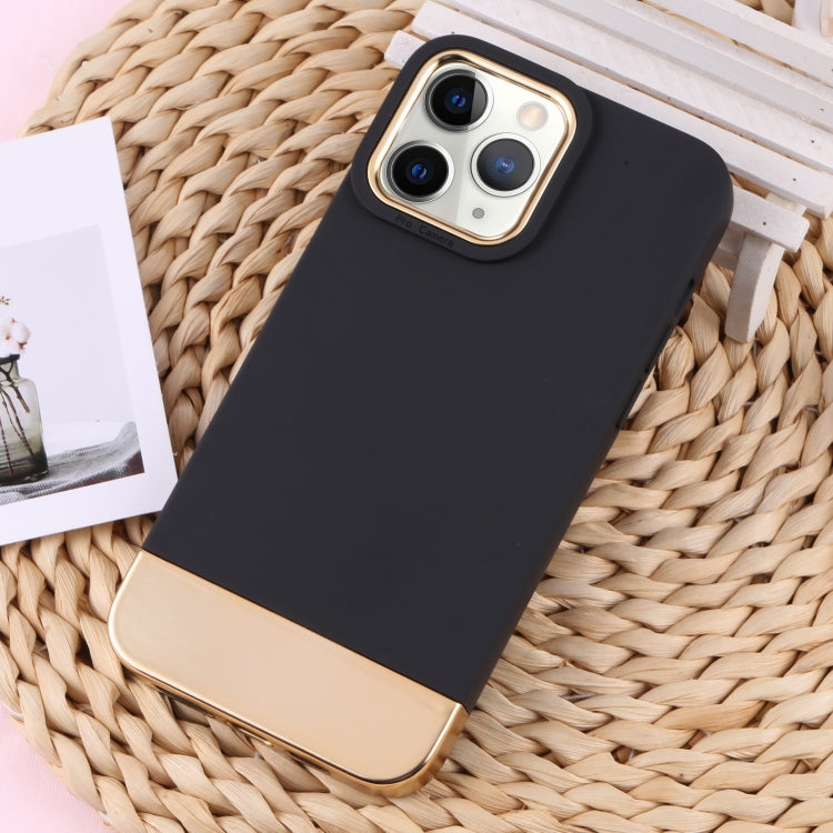 For iPhone 11 Pro TPU + Electroplated PC Phone Case