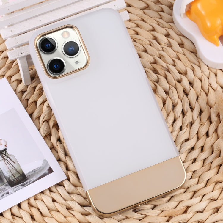 For iPhone 11 Pro TPU + Electroplated PC Phone Case