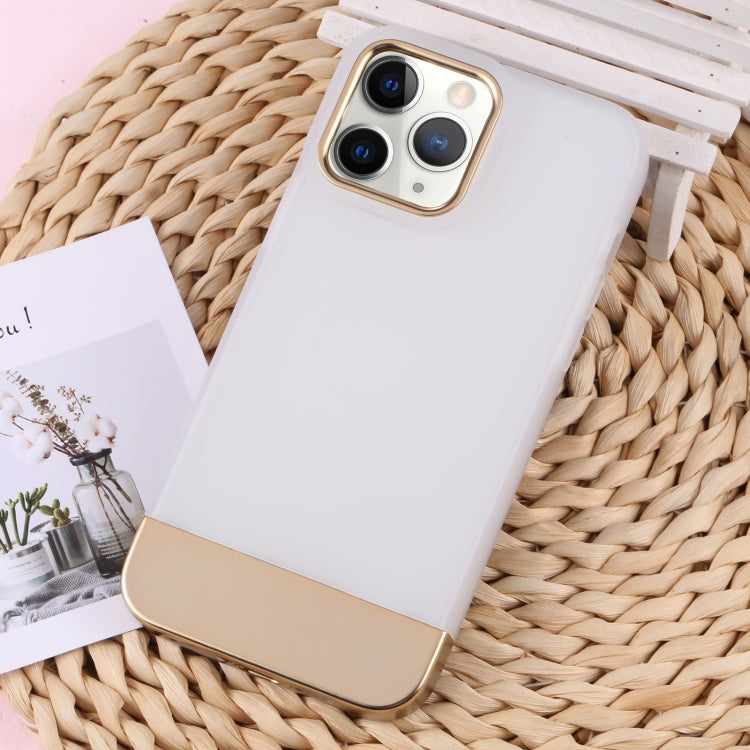 For iPhone 11 Pro TPU + Electroplated PC Phone Case