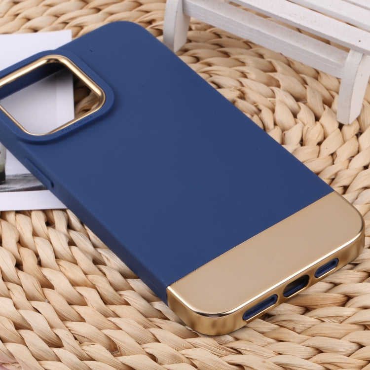For iPhone 11 Pro TPU + Electroplated PC Phone Case
