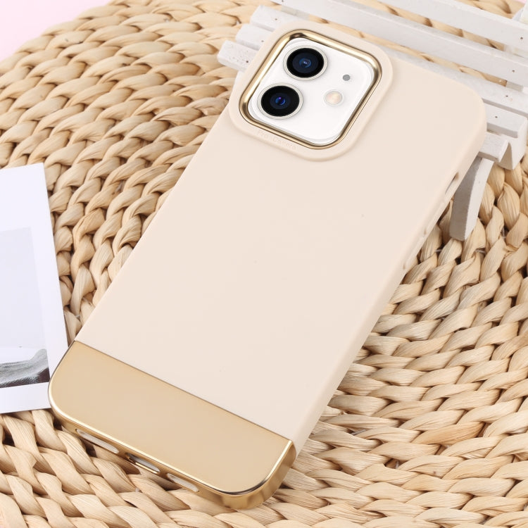 For iPhone 11 TPU + Electroplated PC Phone Case