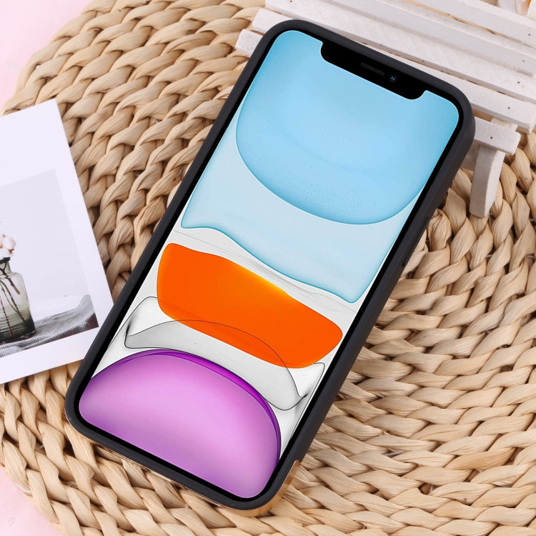 For iPhone 11 TPU + Electroplated PC Phone Case