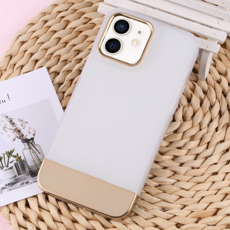For iPhone 11 TPU + Electroplated PC Phone Case